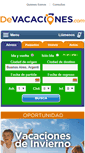 Mobile Screenshot of devacaciones.com
